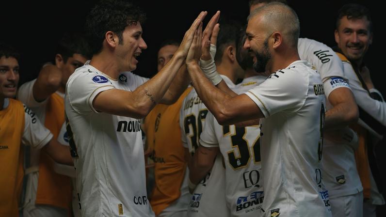 Bontempo abre o placar para Santos contra San Lorenzo