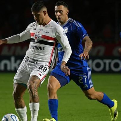 São Paulo x Millonarios: Luciano marca o primeiro gol