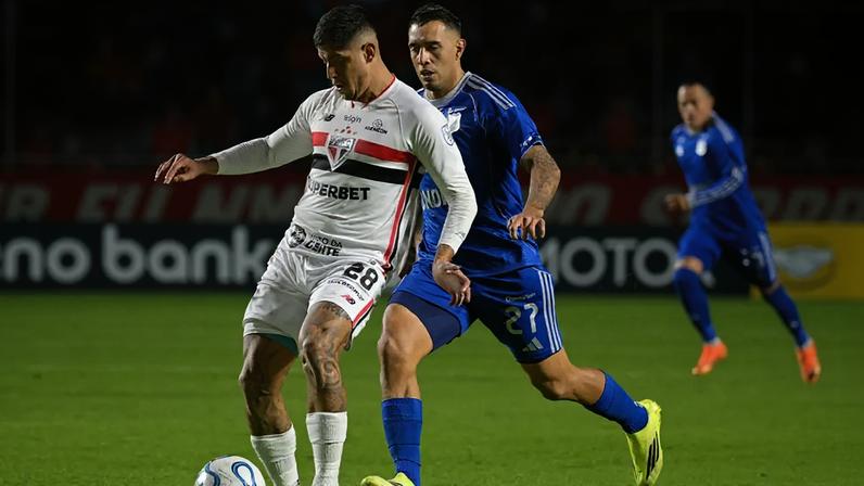 São Paulo x Millonarios: Luciano marca o primeiro gol