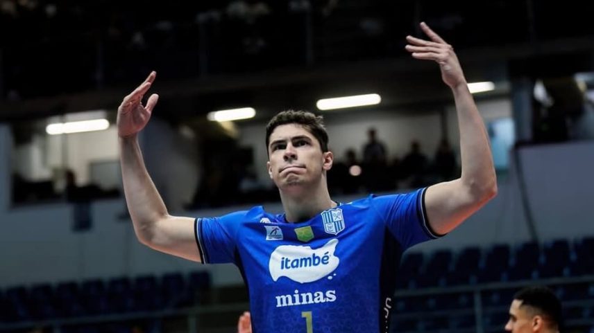 Léo Lukas, ponteiro do Minas (Foto: Reprodução/ Instagram)