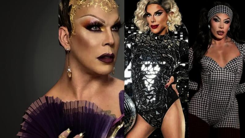 Jade Odara, Ikaro Kadoshi, Alexia Twister e Grag Queen apresentam palcos na DragCon Brasil 2026 (Reprodução/Instagram)