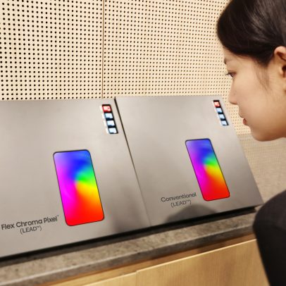 Novas telas da Samsung Display são mais coloridas que nunca
