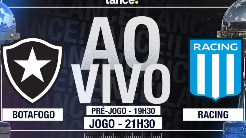Lance!TV transmite Botafogo x Racing-ARG em transmissão especial
