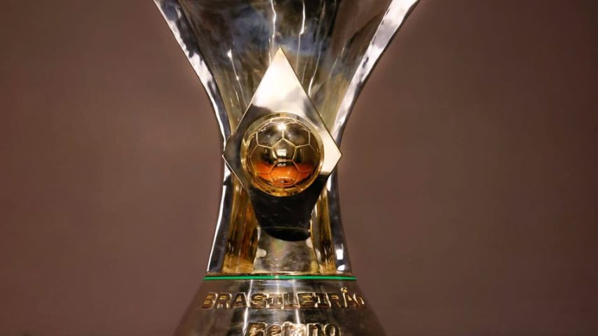 Taça troféu do Brasileirão Campeonato Brasileiro (Foto: Rafael Ribeiro/CBF)