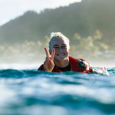 Tati Weston-Webb retorna à etapa de Saquarema da WSL após gravidez