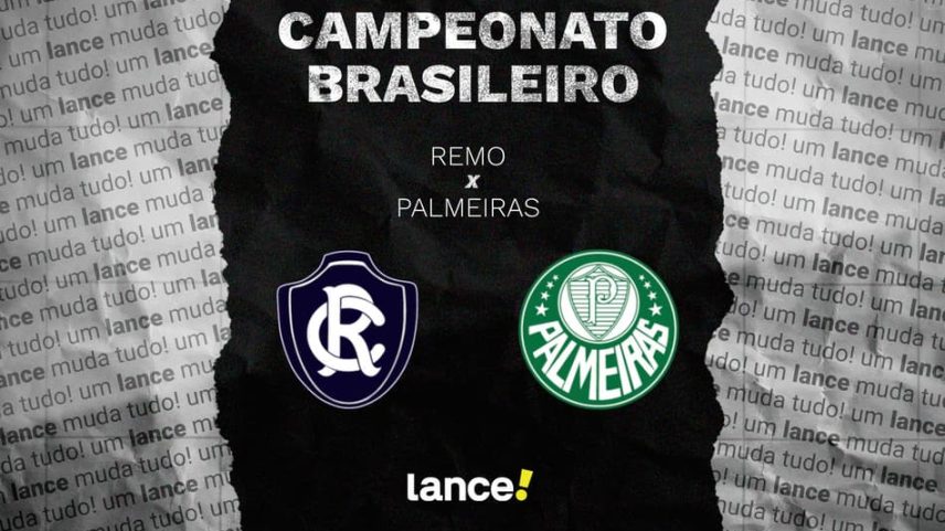 Remo x Palmeiras pelo Brasileirão: onde assistir e escalações