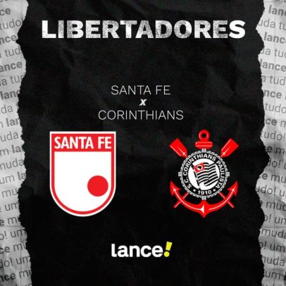 Santa Fe x Corinthians: onde assistir e escalações prováveis pela Libertadores