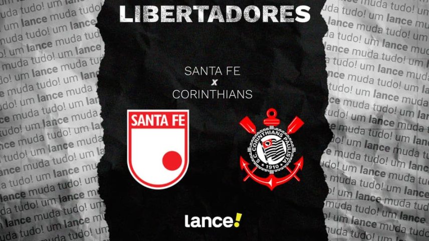 Santa Fe x Corinthians: onde assistir e escalações prováveis pela Libertadores