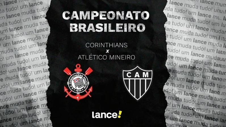 Corinthians e Atlético-MG se enfrentam neste domingo na Neo Química Arena. (Foto: Arte/Lance!)