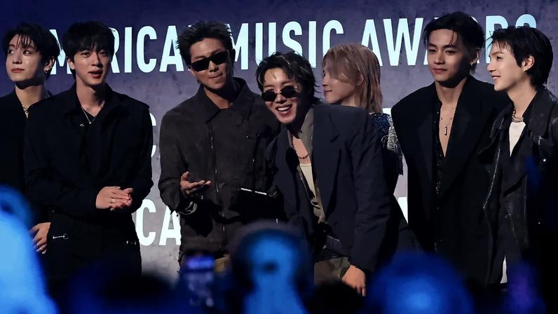 BTS at the 2026 American Music Awards