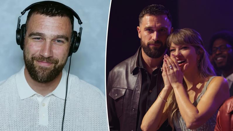 Travis Kelce made a rare comment on his and Taylor Swift’s upcoming wedding on Wednesday’s “New Heights” episode.