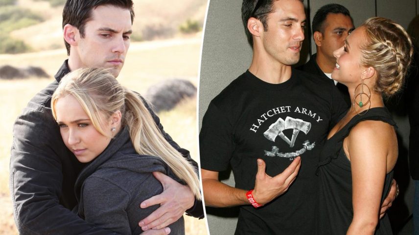 Hayden Panettiere told US Weekly that not being able to say “I love you” to ex Milo Ventimiglia was the “point of contention” in their relationship (They are pictured above at the “It’s A Mall World” premiere in 2007).