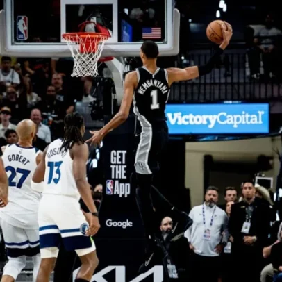 Wembanyama comanda jogo 5 e Spurs vencem Timberwolves