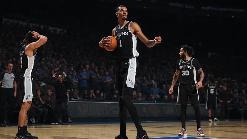 Wembanyama quebra recorde contra MVP da NBA