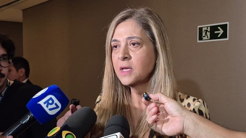 Leila Pereira, presidente do Palmeiras (Foto: Leonardo Bessa/Lance!)