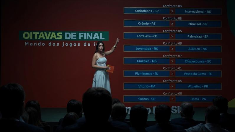 Sorteio do mando de campo das oitavas de final da Copa do Brasil (Foto: Pedro Cobalea/Lance!)