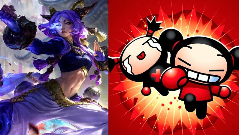 Gumayusi explica a ideia da skin Yunara da T1 com inspiração Pucca