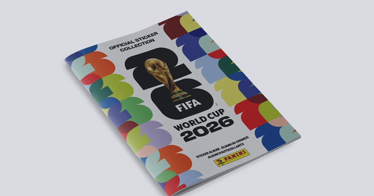 Capa da edição para Estados Unidos e Canadá do álbum Panini 2026. Foto: Site da FIFA