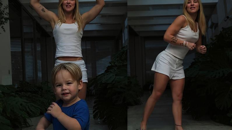 Influenciadora aparece com filho de Zé Felipe após fim com Vini Jr