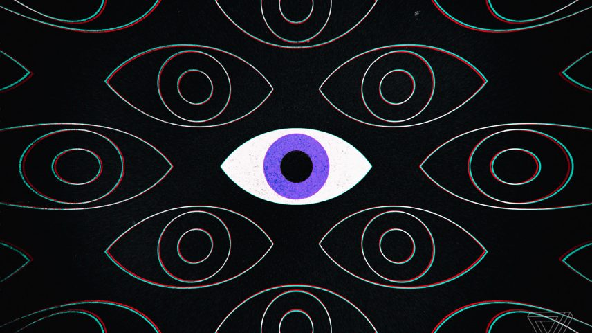 A stock privacy image of an eye.
