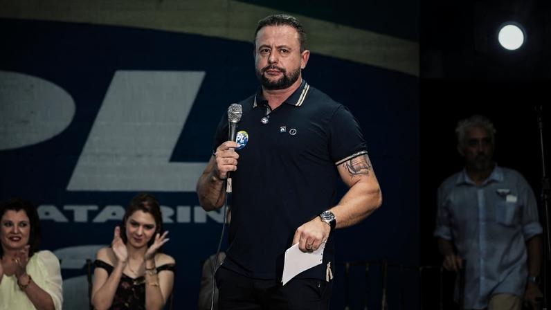 Ademar Popeye, presidente do PL Navegantes (SC)