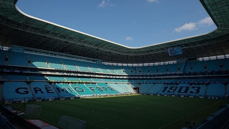 Arena do Grêmio, em Porto Alegre
