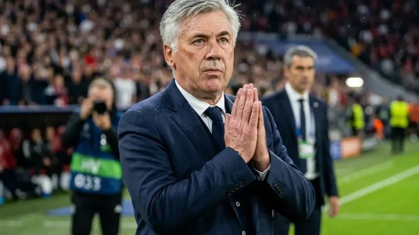 Ancelotti diz que reza para jogadores não se machucarem