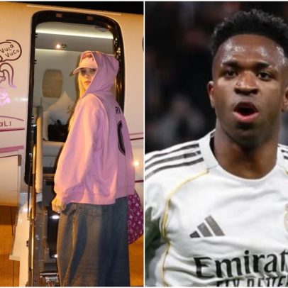 Vini Jr reage após Fonseca repaginar jatinho e manter adesivo de Zé Felipe