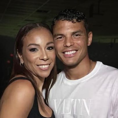 Esposa de Thiago Silva organiza reunião com amigos para assistir convocação