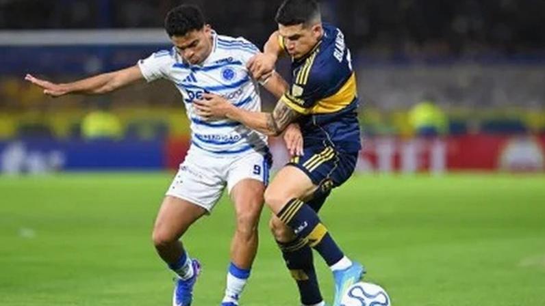 Lance de Boca Juniors x Cruzeiro pela Libertadores