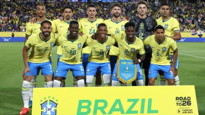 Seleção Brasileira antes do amistoso contra Croácia na última Data Fifa antes da Copa do Mundo