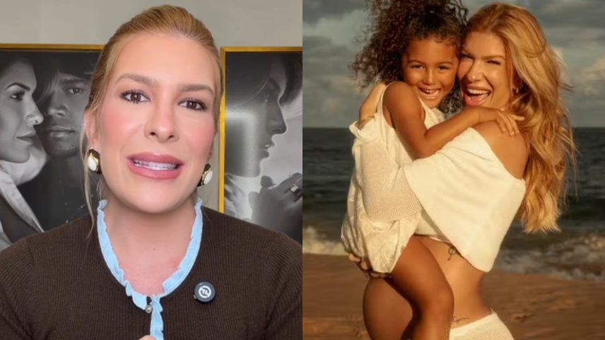 Lore Improta mostra curiosidade de Liz sobre irmão: queria nascer junto