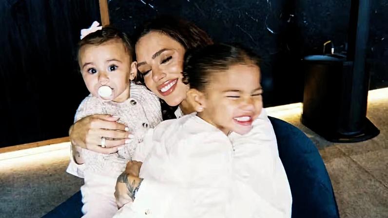 Bruna Biancardi, Mavie e Mel — Foto: Reprodução/Instagram