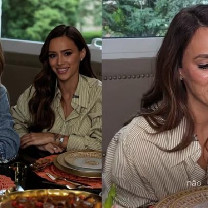 Bruna Biancardi prova prato exótico com Ana Paula Siebert
