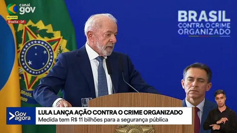 Lula anuncia criação do Ministério da Segurança após PEC aprovada pelo Senado