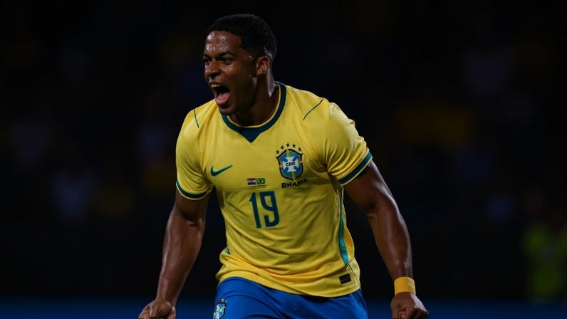 Endrick celebra convocação para a Copa do Mundo — Foto: Reprodução/Instagram