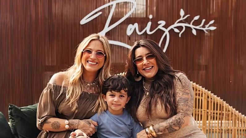 Grávida, Lauana Prado comemora aniversário de 37 anos com festão em casa — Foto: Reprodução/Instagram