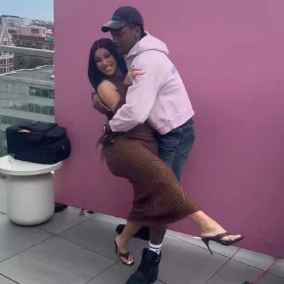 Cardi B e Stefon Diggs aparecem juntos em evento do Dia das Mães