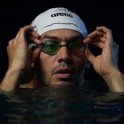 Caribé mira recorde mundial nos 50 m livre