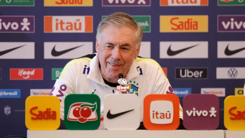 Carlo Ancelotti, técnico da Seleção Brasileira (Foto: Rafael Ribeiro/CBF)