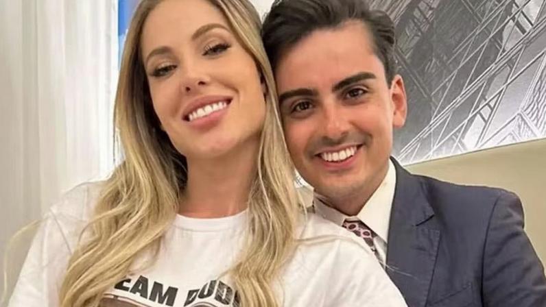 Saory Cardoso e Dudu Camargo — Foto: Divulgação