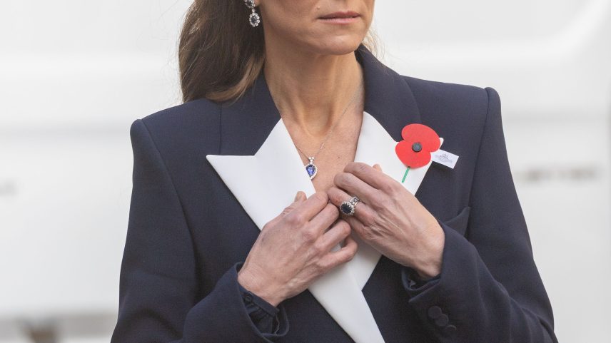 Kate Middleton (pictured here in April) will make her first official trip overseas, one year after being in remission from cancer.