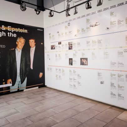 Sala de leitura dos arquivos Epstein é inaugurada em Nova York