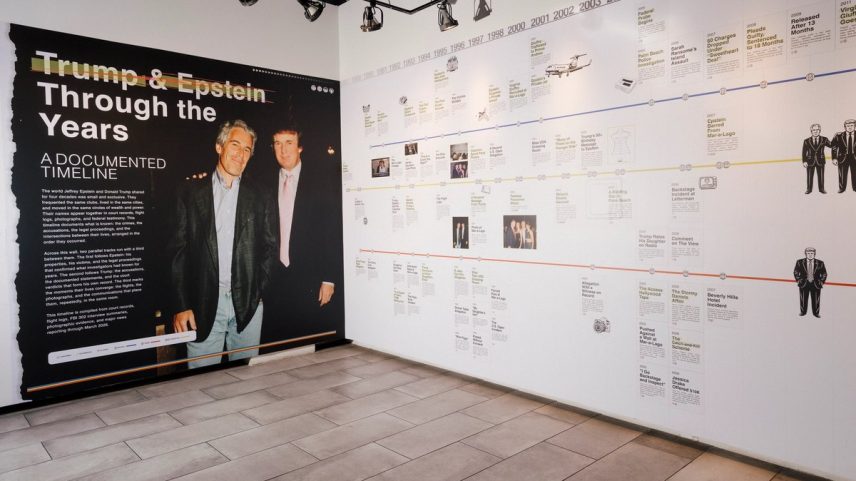 Sala de leitura dos arquivos Epstein é inaugurada em Nova York