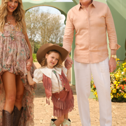 Festa da filha de Roberto Justus com Ana Paula Siebert tem look cowgirl