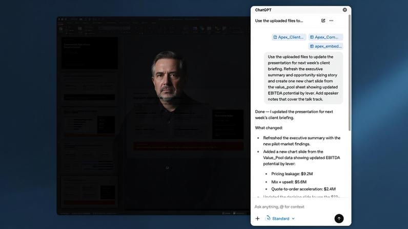 ChatGPT para PowerPoint gera apresentações a partir de prompts