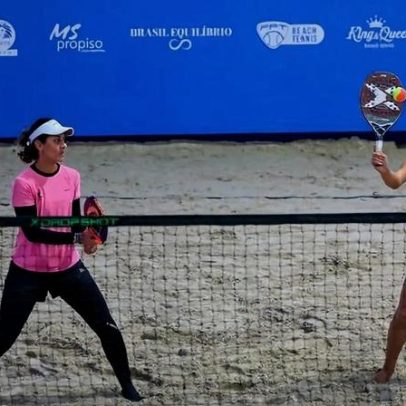 Joana Cortez e Ana Miguel vencem de virada no início do Rei e Rainha da Quadra