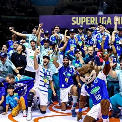 Cruzeiro amplia hegemonia no vôlei brasileiro
