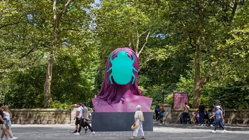 Arte pública floresce em Nova York