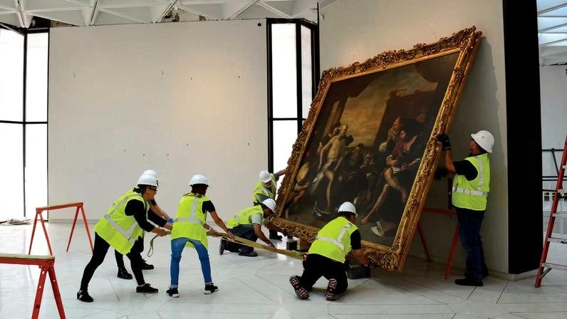 The Museo de Arte de Ponce in Puerto Rico remains closed for reconstruction after it was damaged by an earthquake in 2020